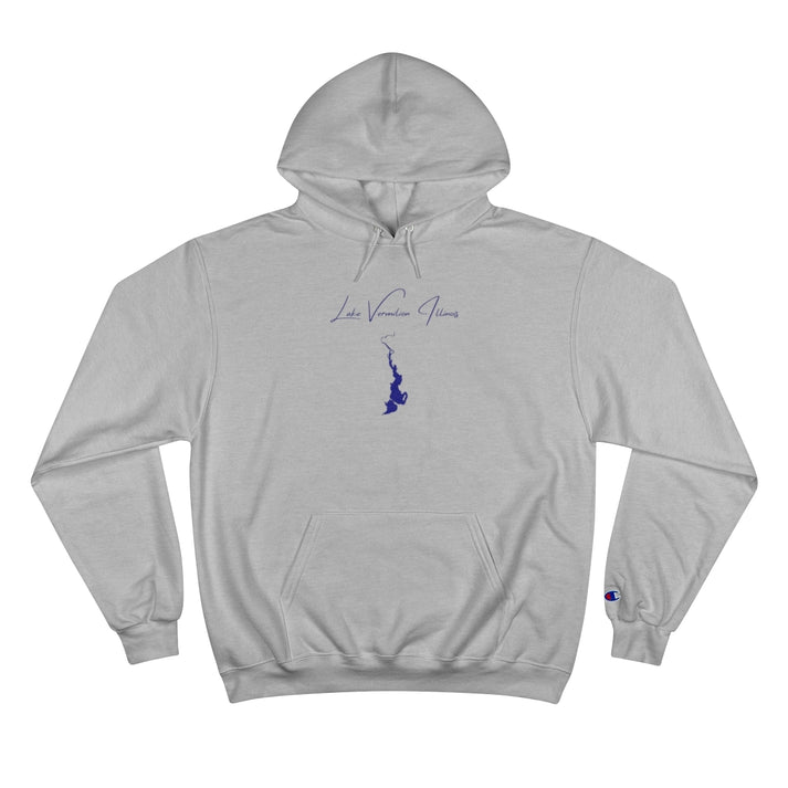 Illinois  Lake  Vermilion  Hoodie  front  position  view  from  front  light  steel.webp
