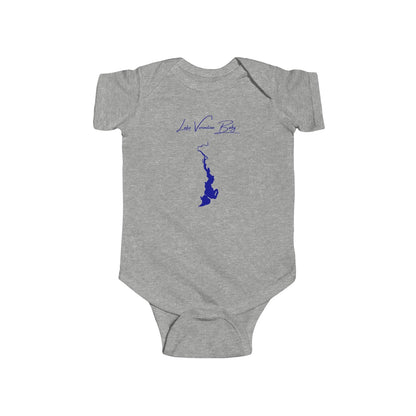 Illinois  Lake  Vermilion  Onesie  front  position  view  from  front  heather.webp
