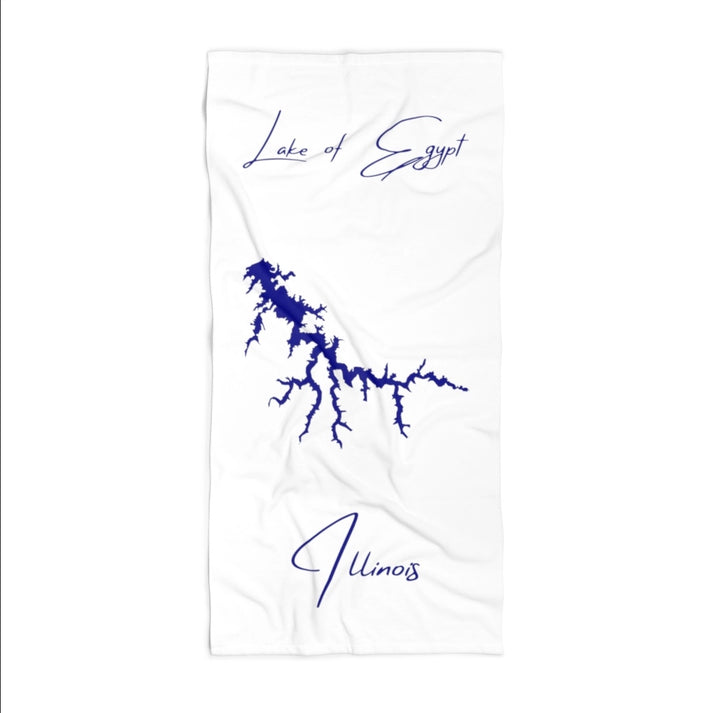 Illinois  Lake  of  Egypt  Beach  Towel  front  position  view  from  front  36  x  72.webp