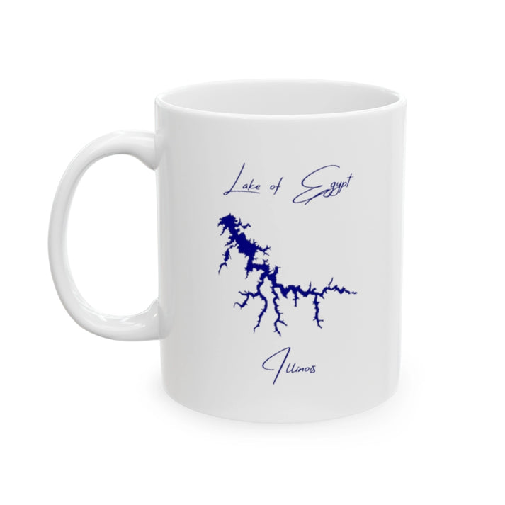 Illinois  Lake  of  Egypt  Ceramic  Mug  other  position  view  from  left  11oz.webp
