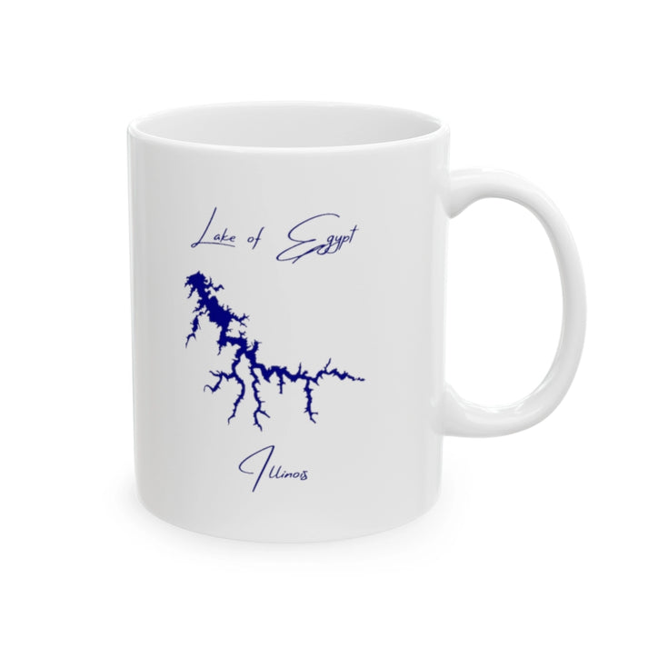 Illinois  Lake  of  Egypt  Ceramic  Mug  other  position  view  from  right  11oz.webp