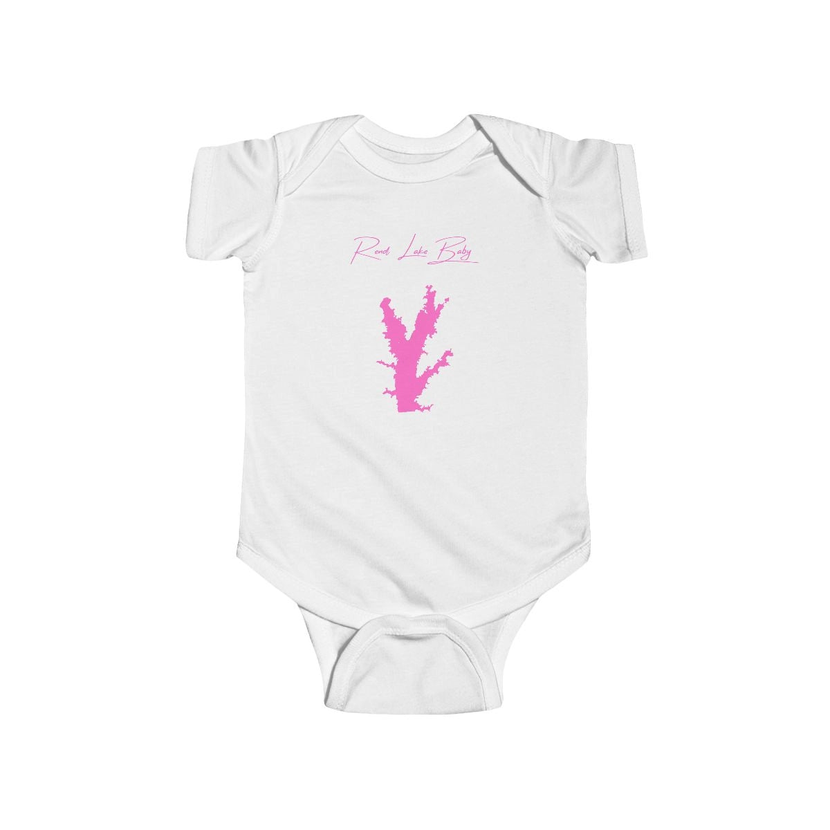 Illinois  Rend  Lake  Onesie  front  position  view  from  front  white.webp
