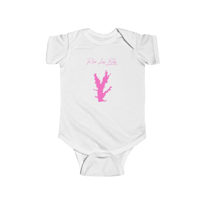 Illinois  Rend  Lake  Onesie  front  position  view  from  front  white.webp