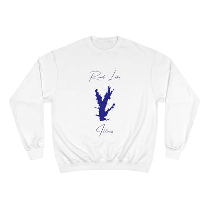 Illinois  Rend  Lake  Sweatshirt  front  position  view  from  front  white.webp