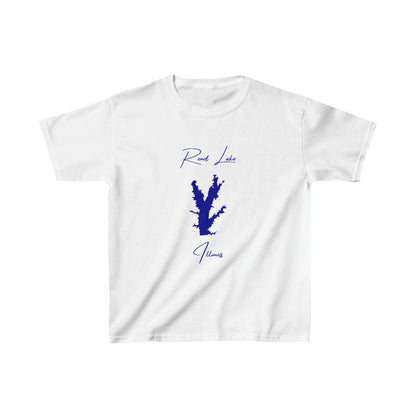 Illinois  Rend  Lake  Youth  T-shirt  front  position  view  from  front  white.webp