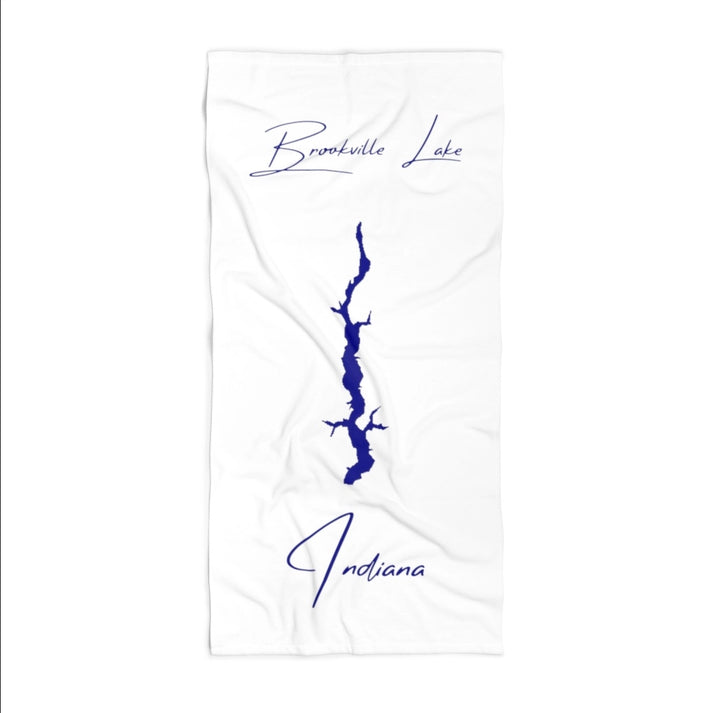 Indiana  Brookville  Lake  Beach  Towel  front  position  view  from  front  36  x  72.webp