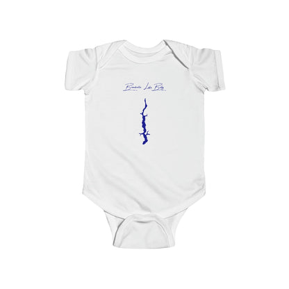 Indiana  Brookville  Lake  Onesie  front  position  view  from  front  white.webp