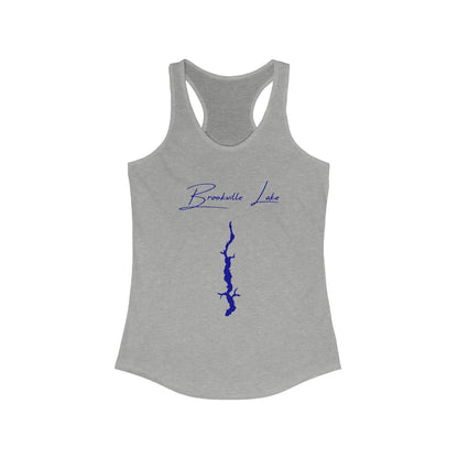 Indiana  Brookville  Lake  Racerback-Tank  front  position  view  from  front  heather  grey.webp