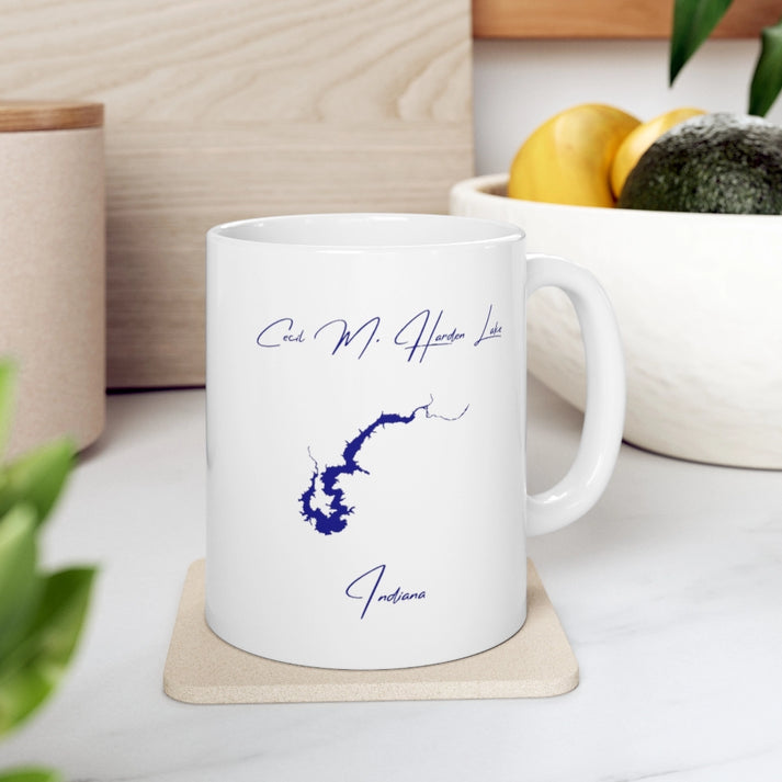 Indiana  Cecil  M.  Harden  Lake  Ceramic  Mug  other  position  view  from  context-4  11oz.webp