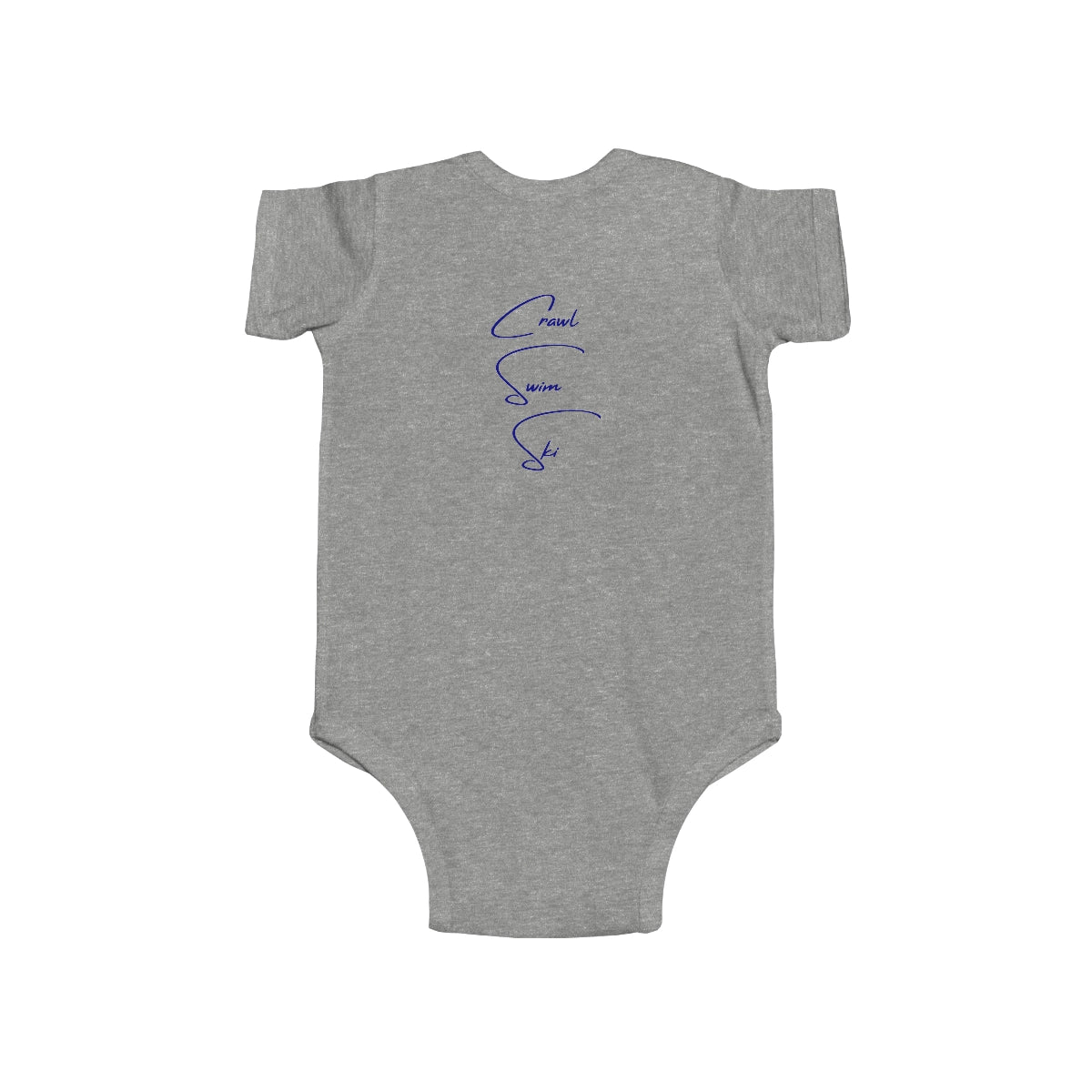 Indiana  Cecil  M.  Harden  Lake  Onesie  back  position  view  from  back  heather.webp