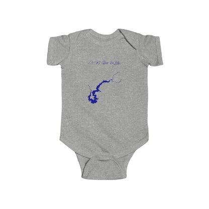 Indiana  Cecil  M.  Harden  Lake  Onesie  front  position  view  from  front  heather.webp