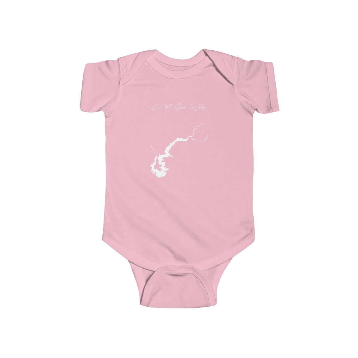 Indiana  Cecil  M.  Harden  Lake  Onesie  front  position  view  from  front  pink.webp