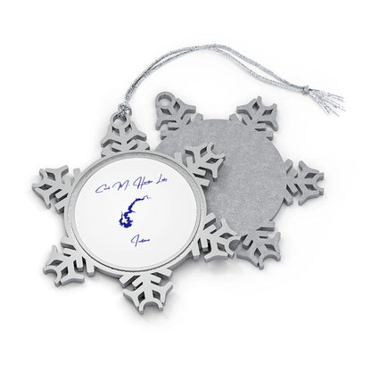 Indiana  Cecil  M.  Harden  Lake  XMAS  Ornament  front  position  view  from  front-and-back  one  size.webp