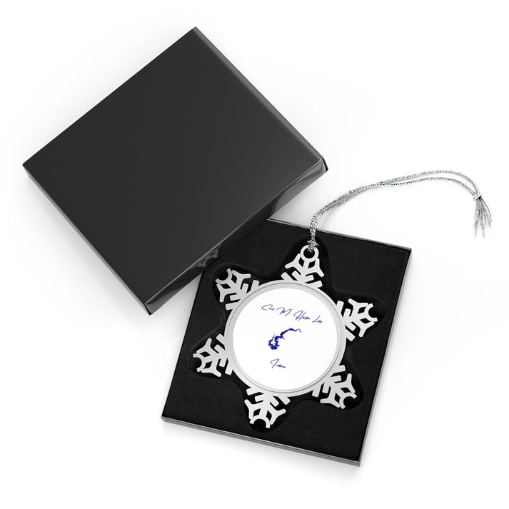 Indiana  Cecil  M.  Harden  Lake  XMAS  Ornament  front  position  view  from  with-box  one  size.webp