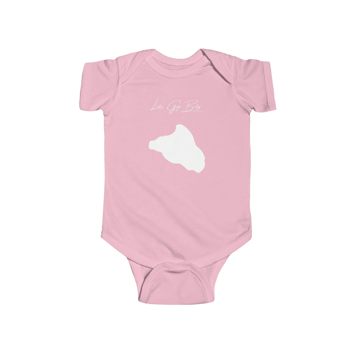 Indiana  Lake  Gage  Onesie  front  position  view  from  front  pink.webp