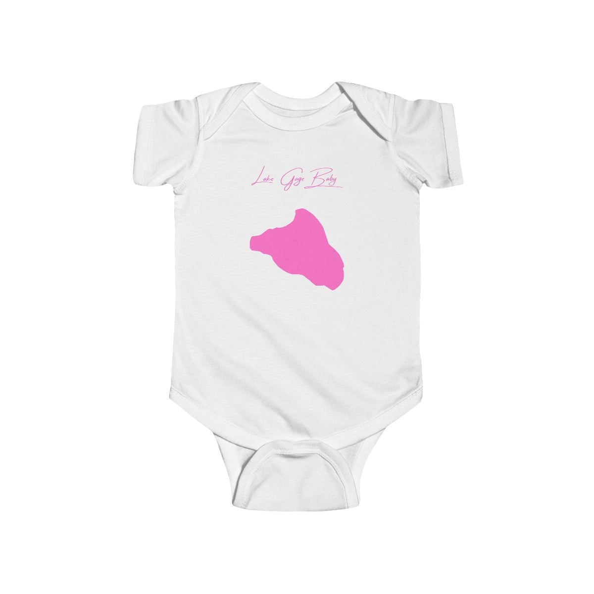Indiana  Lake  Gage  Onesie  front  position  view  from  front  white.webp