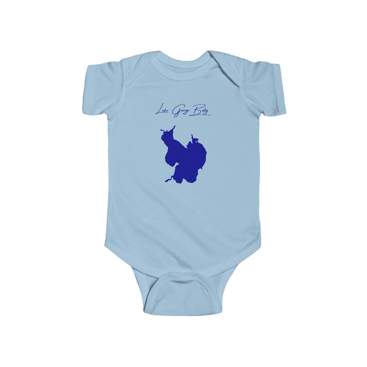 Indiana  Lake  George  Onesie  front  position  view  from  front  light  blue.webp