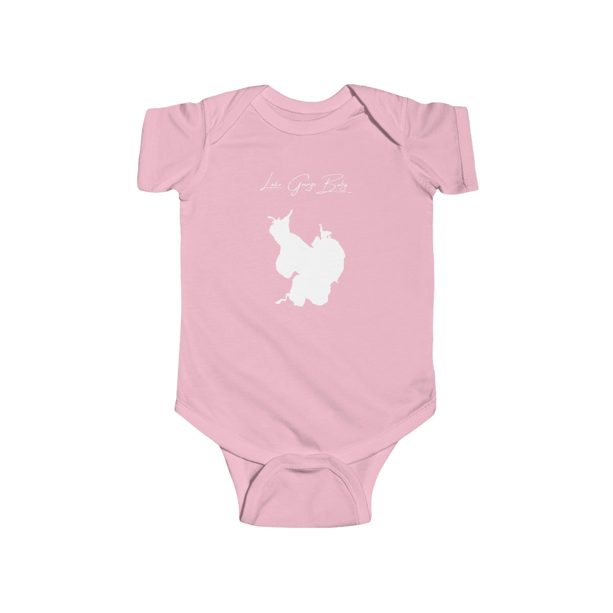 Indiana  Lake  George  Onesie  front  position  view  from  front  pink.webp