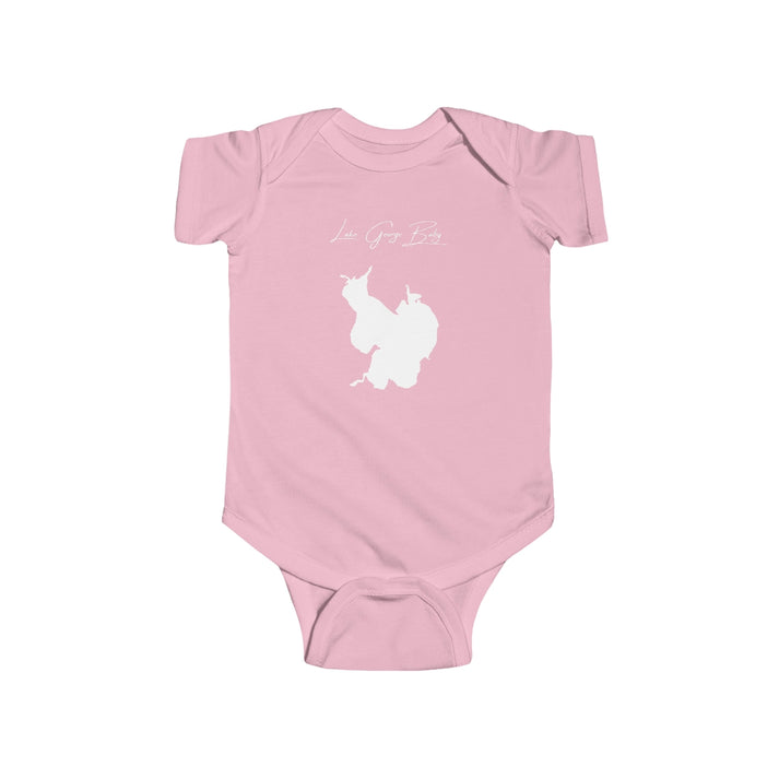 Indiana  Lake  George  Onesie  front  position  view  from  front  pink.webp