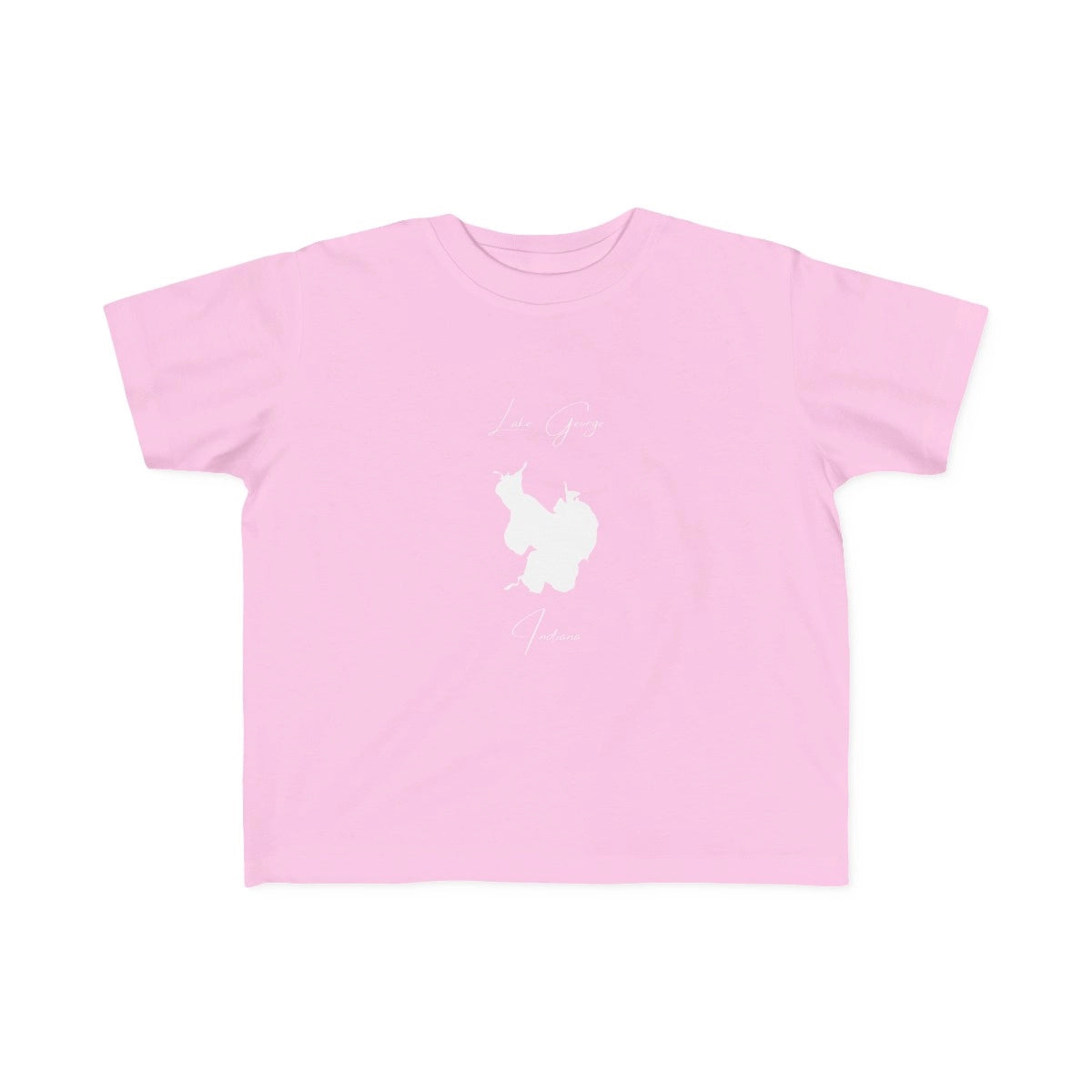 Indiana  Lake  George  Toddler  T-shirt  front  position  view  from  front  pink.webp