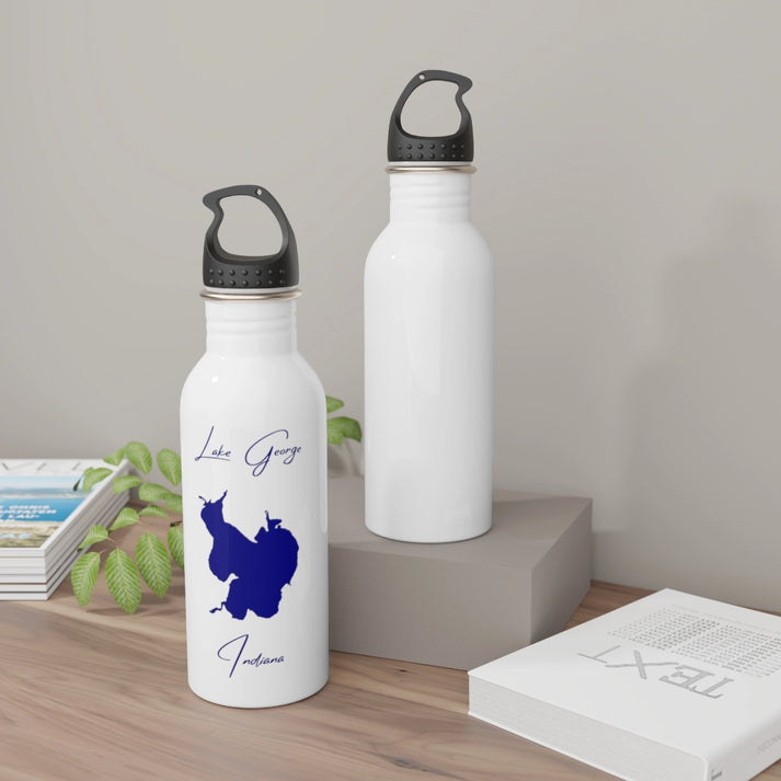 Indiana  Lake  George  Water  bottle  other  position  view  from  context-2  white.webp