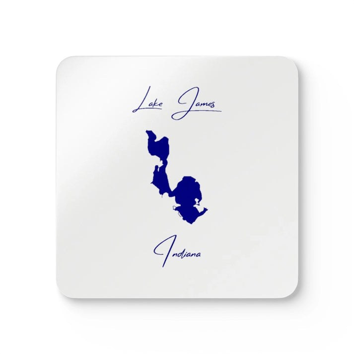 Indiana  Lake  James  Coaster  Set  front  position  view  from  front  3.75  x  3.75.webp