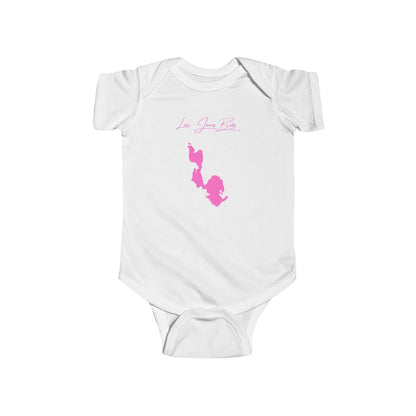 Indiana  Lake  James  Onesie  front  position  view  from  front  white.webp