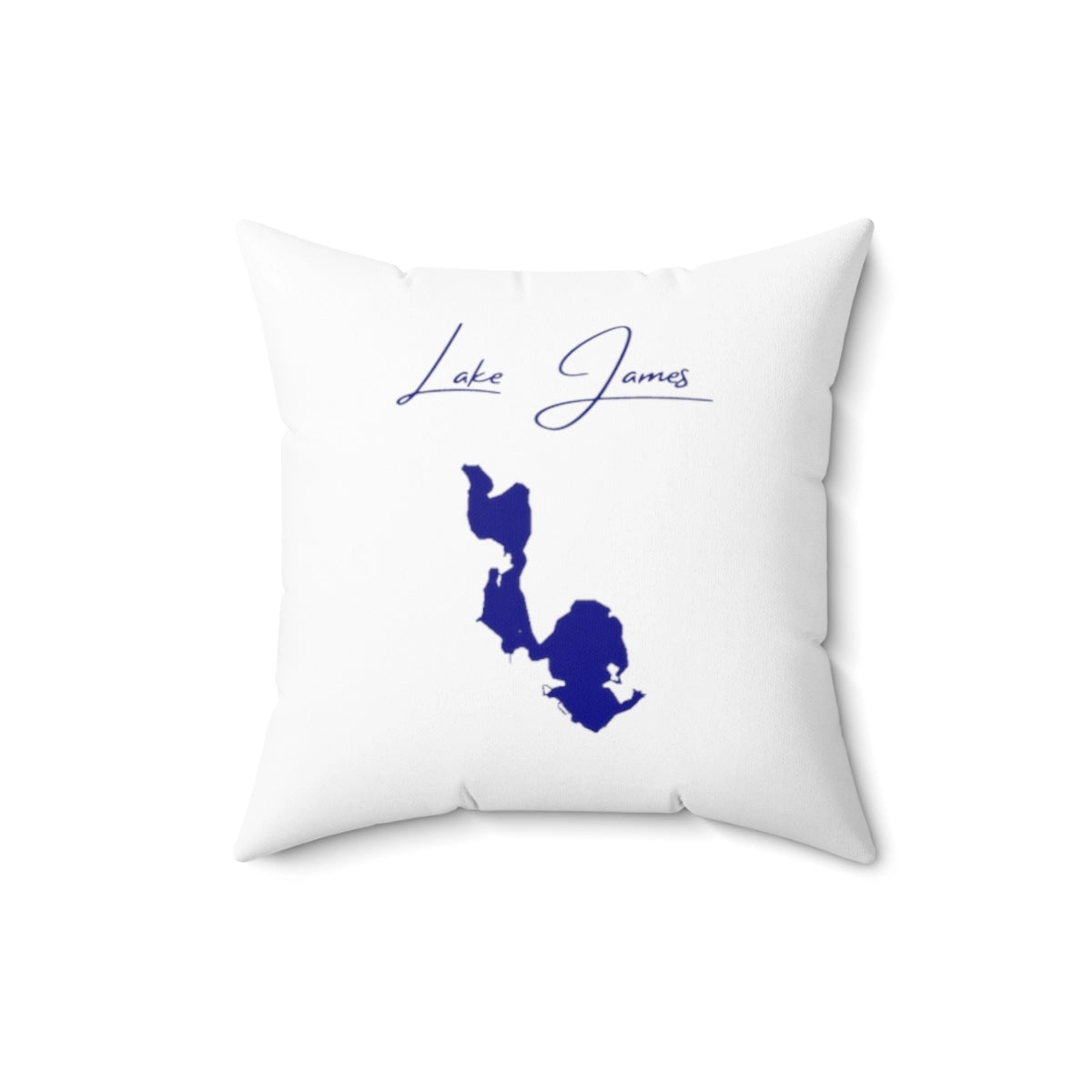 Indiana  Lake  James  Pillow  front  position  view  from  back  16  x  16.webp