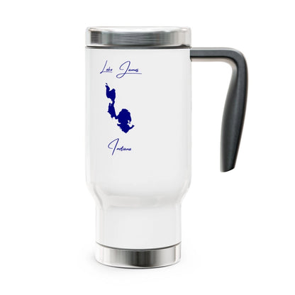 Indiana  Lake  James  Travel  Mug  other  position  view  from  right  14oz.webp
