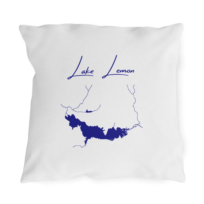 Indiana  Lake  Lemon  Outdoor  Pillow  front  position  view  from  front  18  x  18.webp