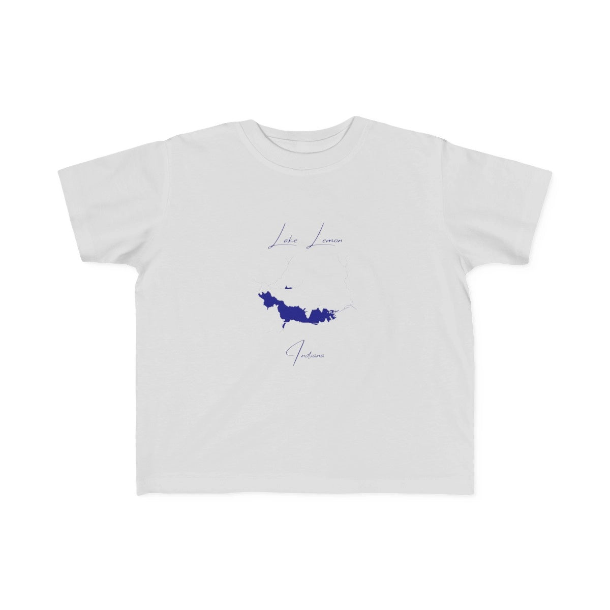 Indiana  Lake  Lemon  Toddler  T-shirt  front  position  view  from  front  silver.webp
