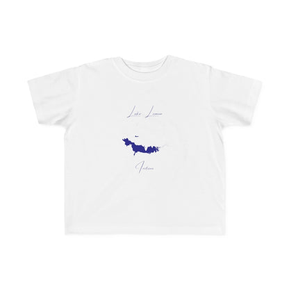 Indiana  Lake  Lemon  Toddler  T-shirt  front  position  view  from  front  white.webp