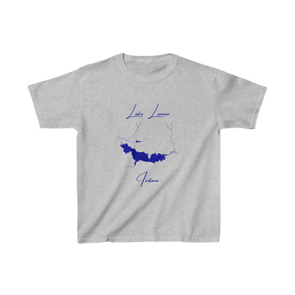 Indiana  Lake  Lemon  Youth  T-shirt  front  position  view  from  front  sport  grey.webp