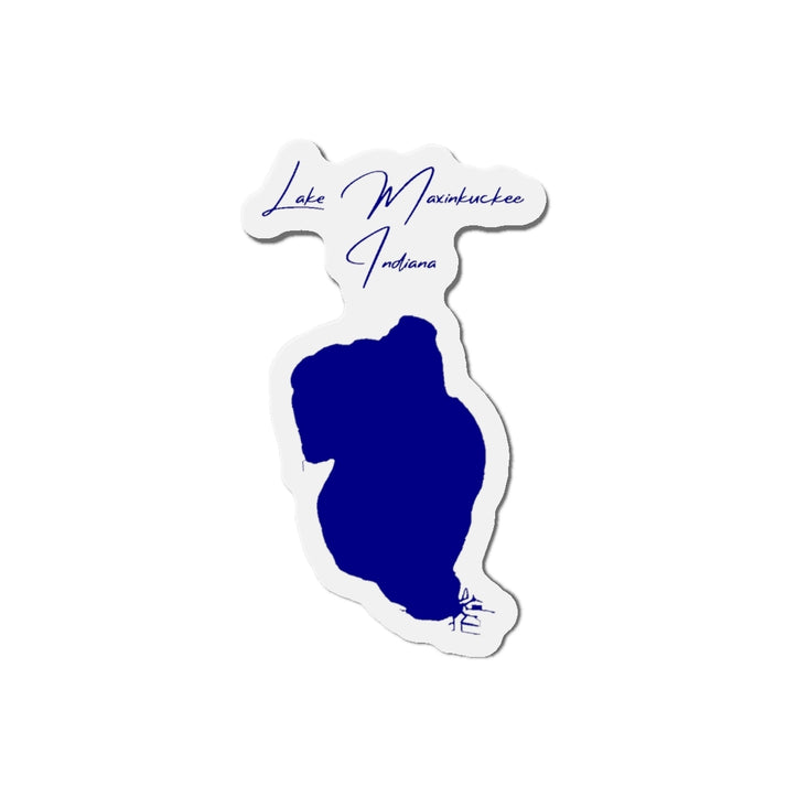 Indiana  Lake  Maxinkuckee  Die  Cut  Magnet  front  position  view  from  front  4  x  4.webp