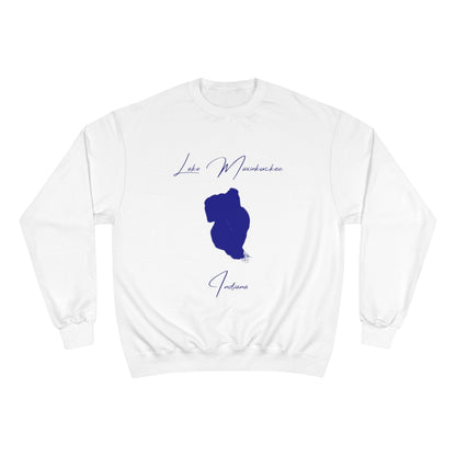 Indiana  Lake  Maxinkuckee  Sweatshirt  front  position  view  from  front  white.webp