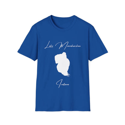 Indiana  Lake  Maxinkuckee  T-shirt  front  position  view  from  front  royal.webp