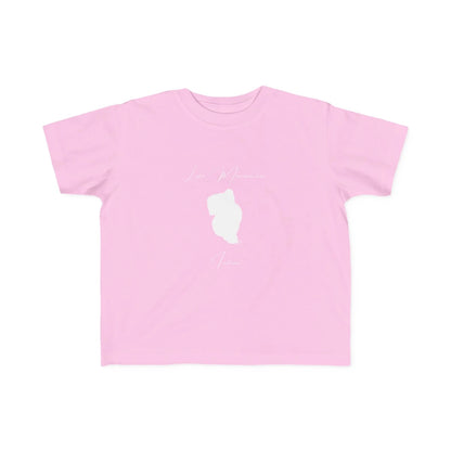 Indiana  Lake  Maxinkuckee  Toddler  T-shirt  front  position  view  from  front  pink.webp