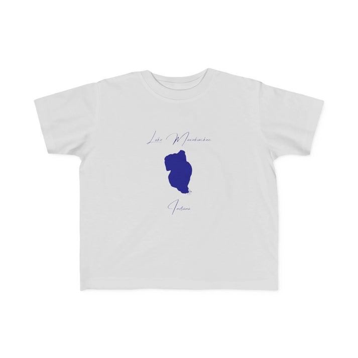Indiana  Lake  Maxinkuckee  Toddler  T-shirt  front  position  view  from  front  silver.webp