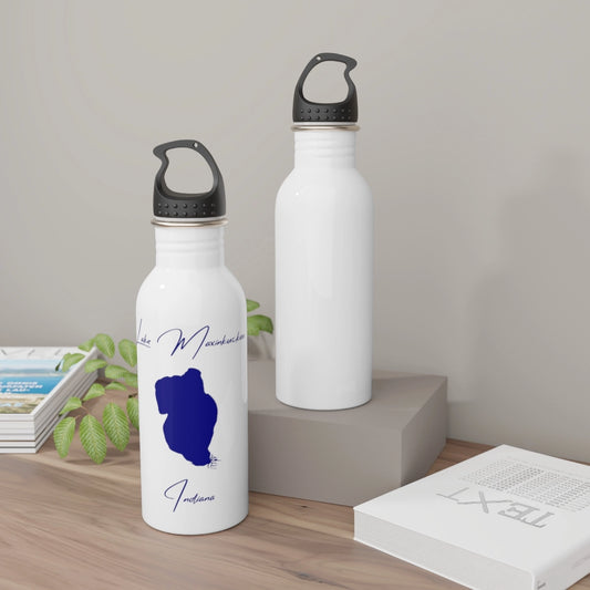 Indiana  Lake  Maxinkuckee  Water  bottle  other  position  view  from  context-2  white.webp