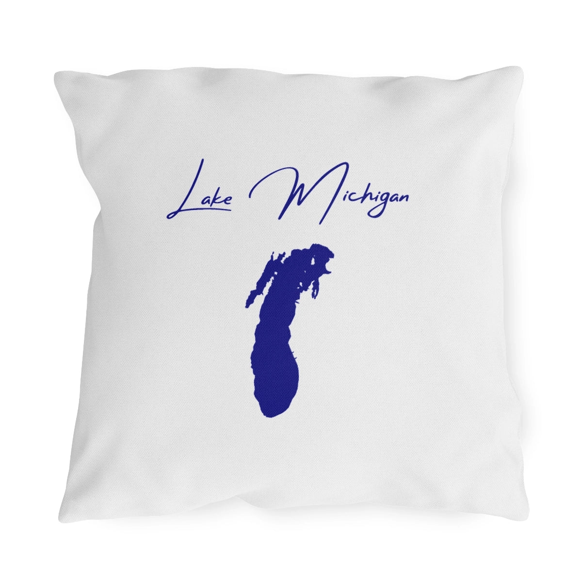 Indiana  Lake  Michigan  Outdoor  Pillow  front  position  view  from  front  18  x  18.webp