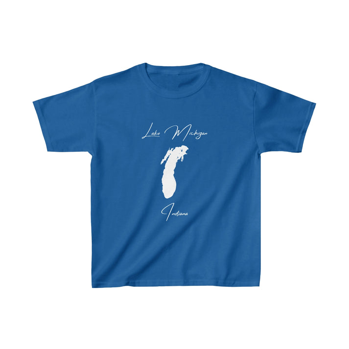 Indiana  Lake  Michigan  Youth  T-shirt  front  position  view  from  front  royal.webp