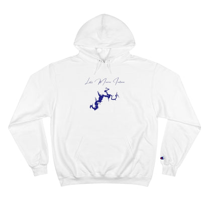 Indiana  Lake  Monroe  Hoodie  front  position  view  from  front  white.webp