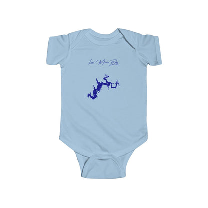 Indiana  Lake  Monroe  Onesie  front  position  view  from  front  light  blue.webp