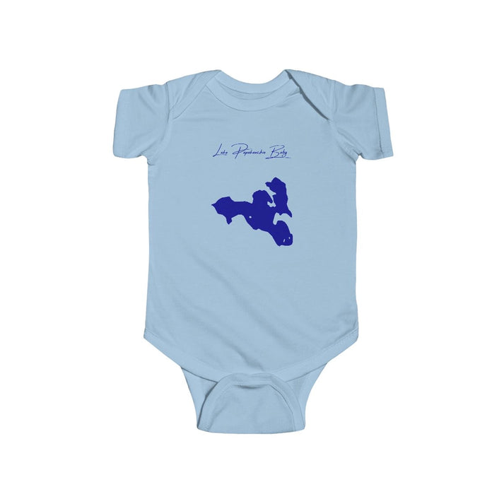 Indiana  Lake  Papakeechie  Onesie  front  position  view  from  front  light  blue.webp