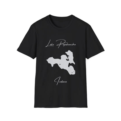 Indiana  Lake  Papakeechie  T-shirt  front  position  view  from  front  black.webp