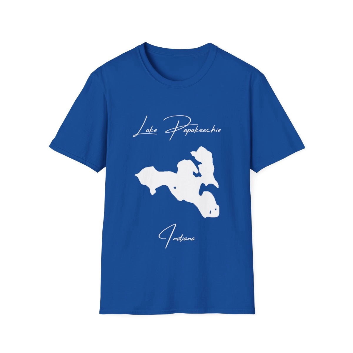 Indiana  Lake  Papakeechie  T-shirt  front  position  view  from  front  royal.webp