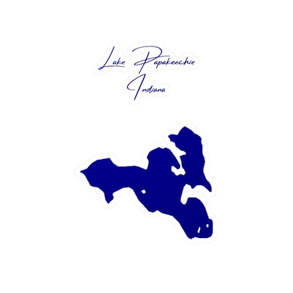Indiana  Lake  Papakeechie  Vinyl  Decal  other  position  view  from  front  4  x  6.webp