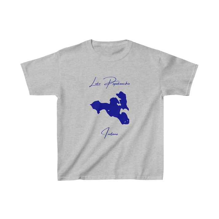 Indiana  Lake  Papakeechie  Youth  T-shirt  front  position  view  from  front  sport  grey.webp
