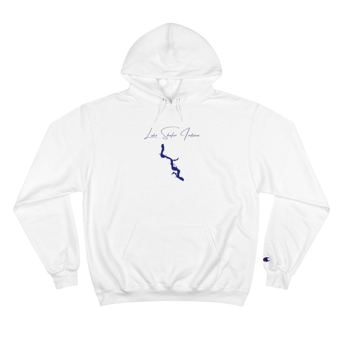 Indiana  Lake  Shafer  Hoodie  front  position  view  from  front  white.webp