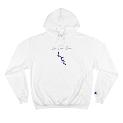 Indiana  Lake  Shafer  Hoodie  front  position  view  from  front  white.webp